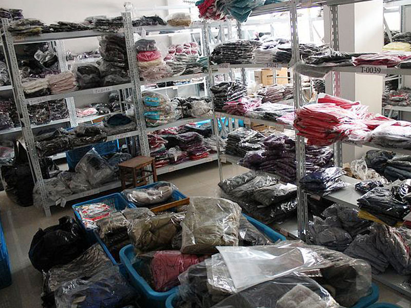 服裝倉(cāng)庫(kù)貨架1